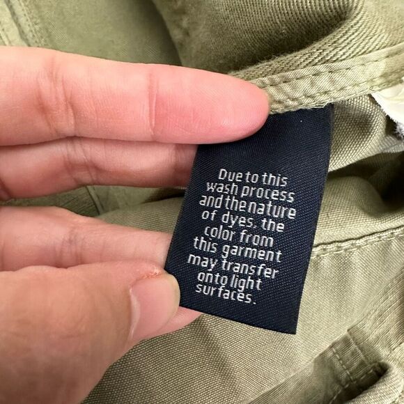 J Crew‎ Camo Green Quilted Button up Cargo Utility Jacket size XS Womens - Picture 9 of 10